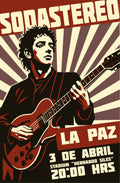Soda Stereo La Paz Poster — Rock