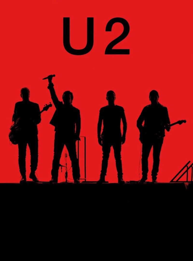 U2 Logo Rojo — Rock